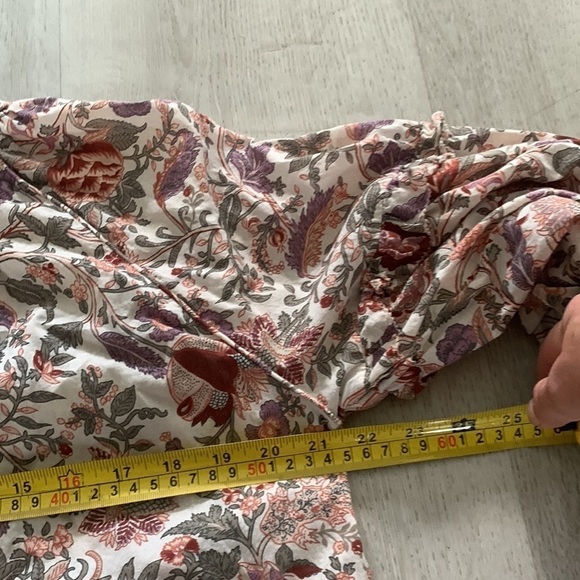 Anthropologie Love The Floral Label Botanical Top NWOT Size Medium - Picture 5 of 14